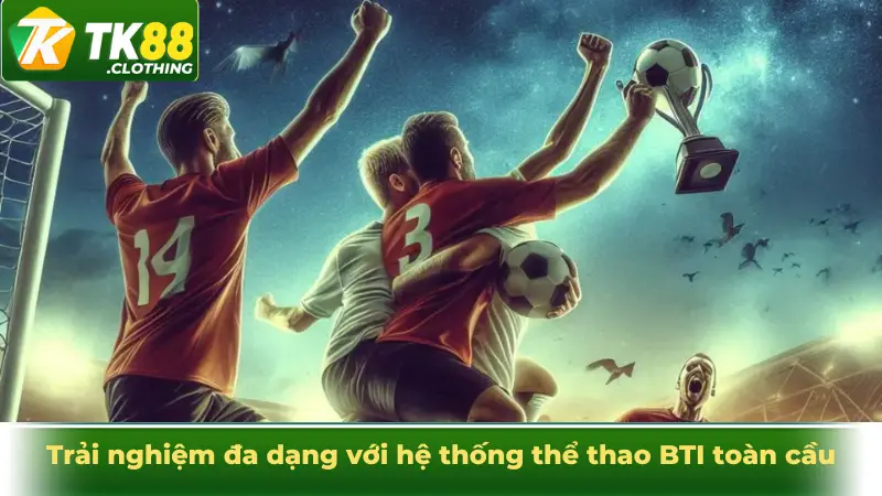 Trải nghiệm đa dạng với hệ thống thể thao BTI toàn cầu