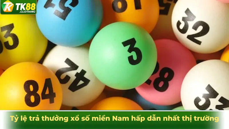 Tỷ lệ trả thưởng xổ số miền Nam hấp dẫn nhất thị trường